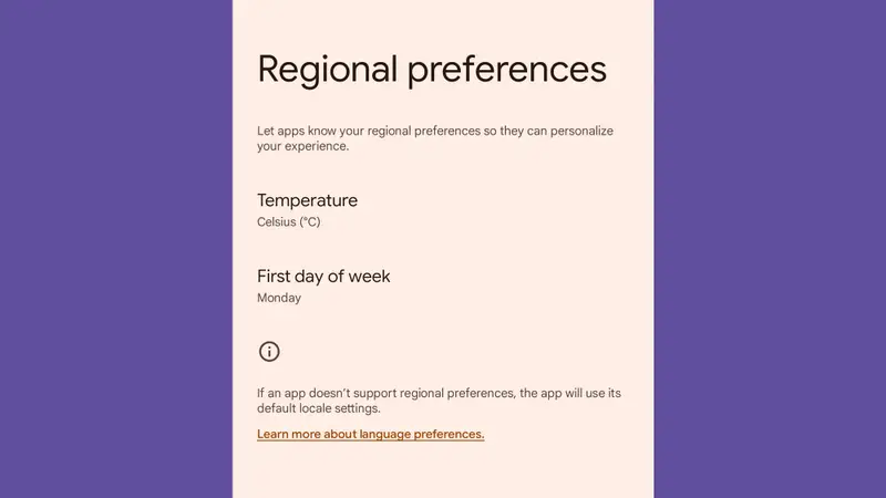 Customize Your Experience with Regional Preferences -