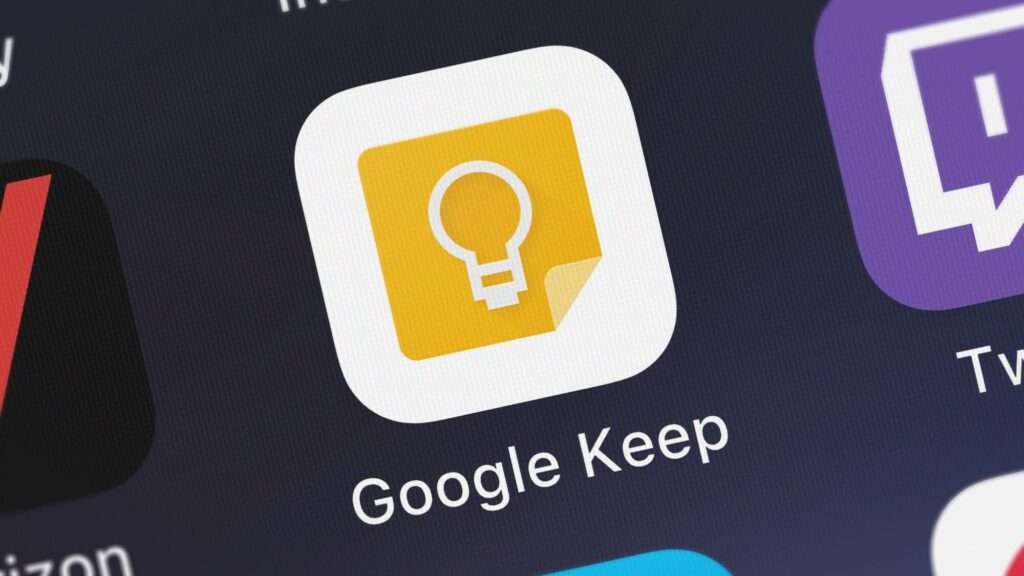 Google Keep -