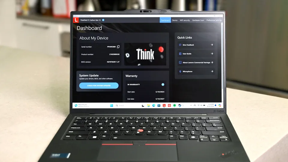 Lenovo ThinkPad X1 Carbon Gen 12 Review